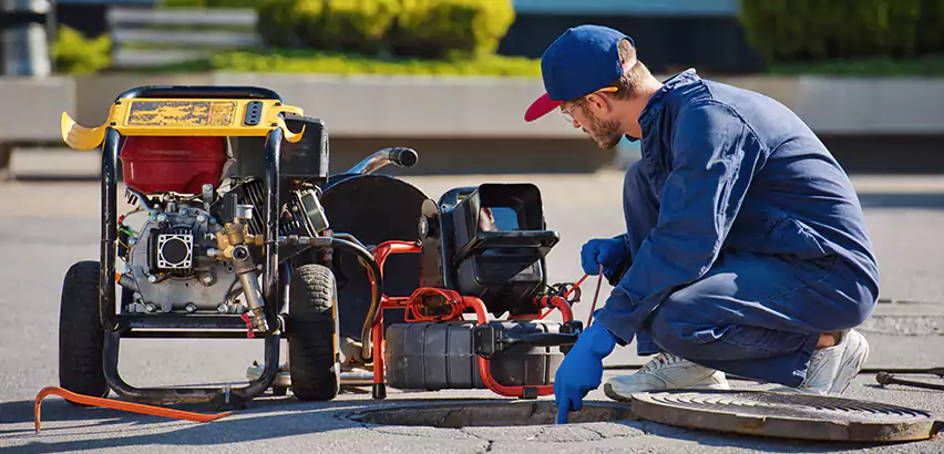 Outside Drain Unblocker in Levittown