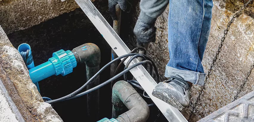 Zoeller Sewage Ejector Pump System in Levittown